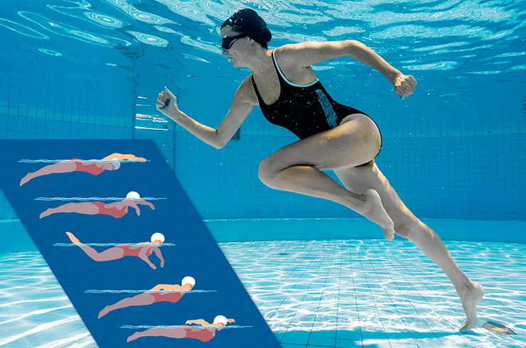 научиться плавать быстрее