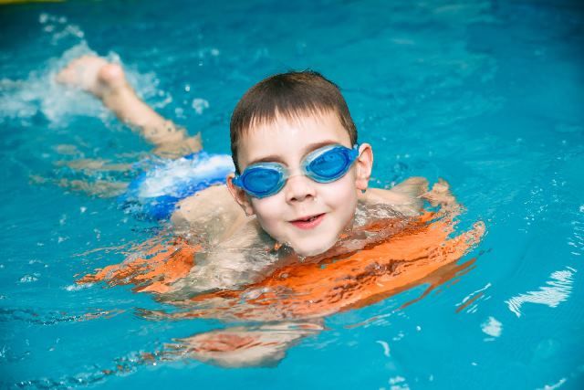 снаряжение для плавания для детей